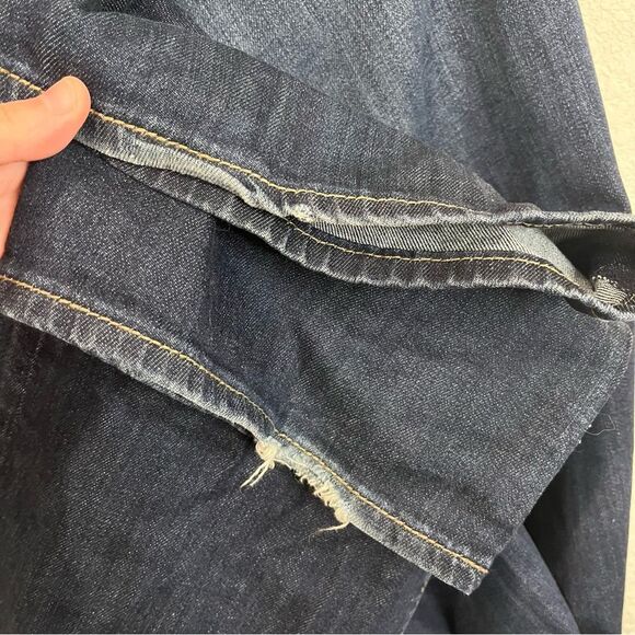 Kut From the Kloth Jeans Women's Size 8 Jackie Boot Cut Dark Wash Mid Rise - Picture 6 of 11